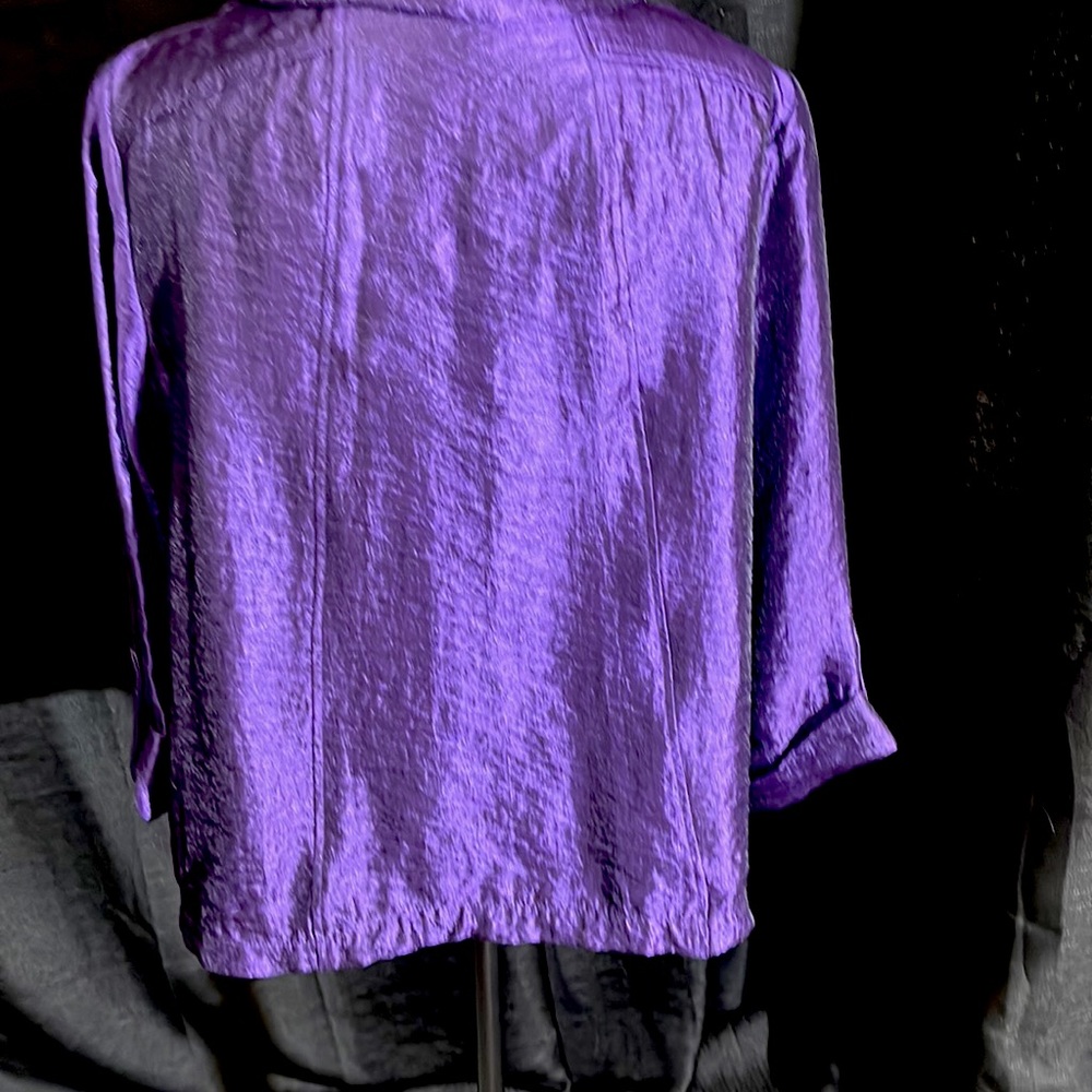 Like New Ruby Rd Spring Jacket Size 14 - Picture 4 of 5